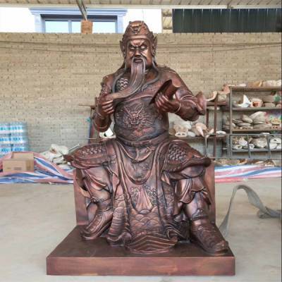 舟山銅關(guān)公 衛(wèi)恒銅雕——誠信與品質(zhì)的守護者
