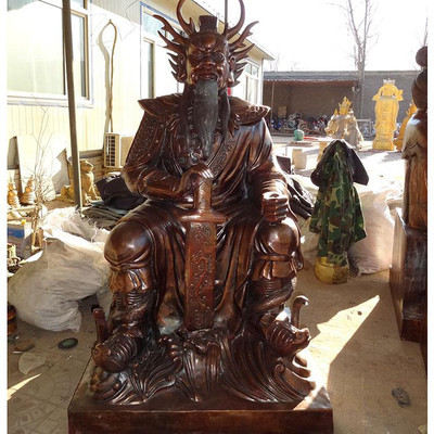 昌盛銅雕 匠心鑄造，西藏10米大型道教神像鋼雕的藝術(shù)與精神